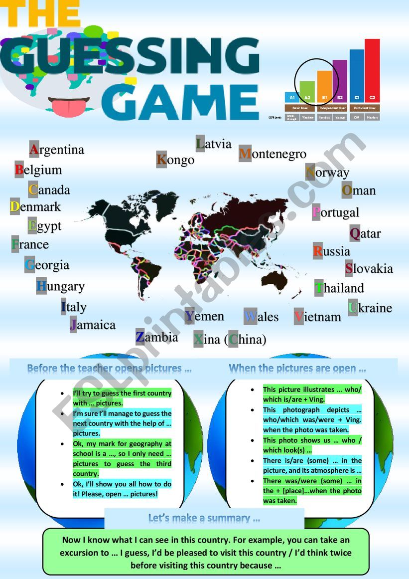 COUNTRY NAME GUEESING GAME [functional language]